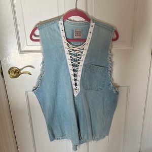 LF denim dress/top
